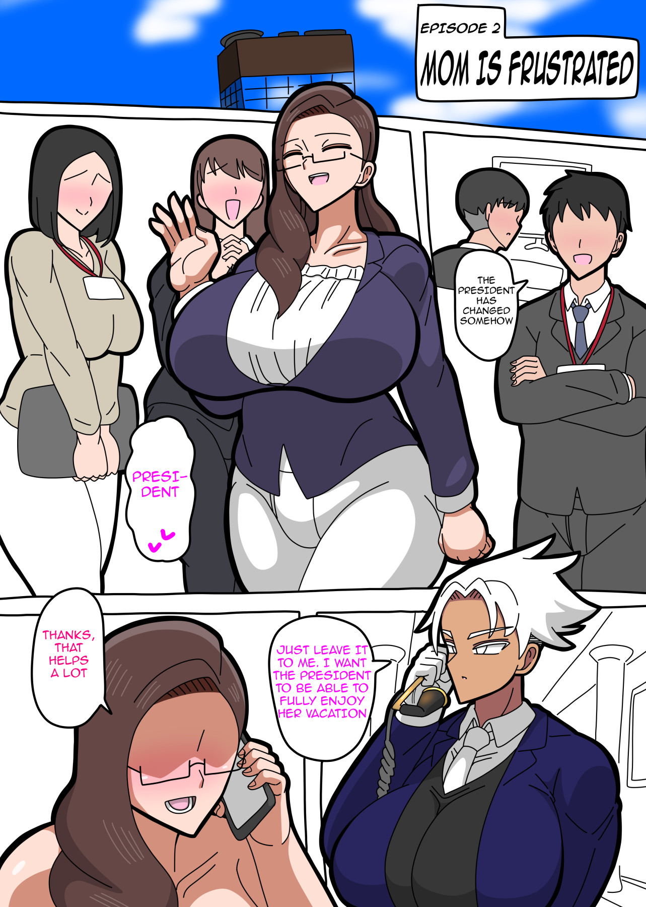 Hentai Manga Comic-My Mother is the President-Read-22